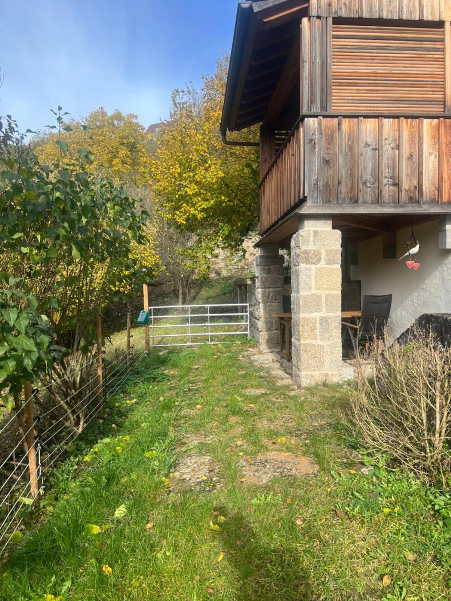 Ferienhaus Kobolzeller Schloesschen A.D.Weinsteige 로텐부르크 옵 데어타우버 외부 사진